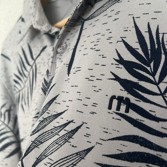 TRAVIS MATHEW Men’s Gimme Two Slim Fit Polo Shirt Tropical Print Large - Picture 7 of 11